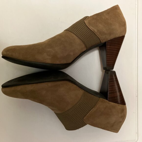 David Tate Boots Water Repellent Genuine Leather David Tate shoe boots, Size 9.5 - Picture 1 of 9